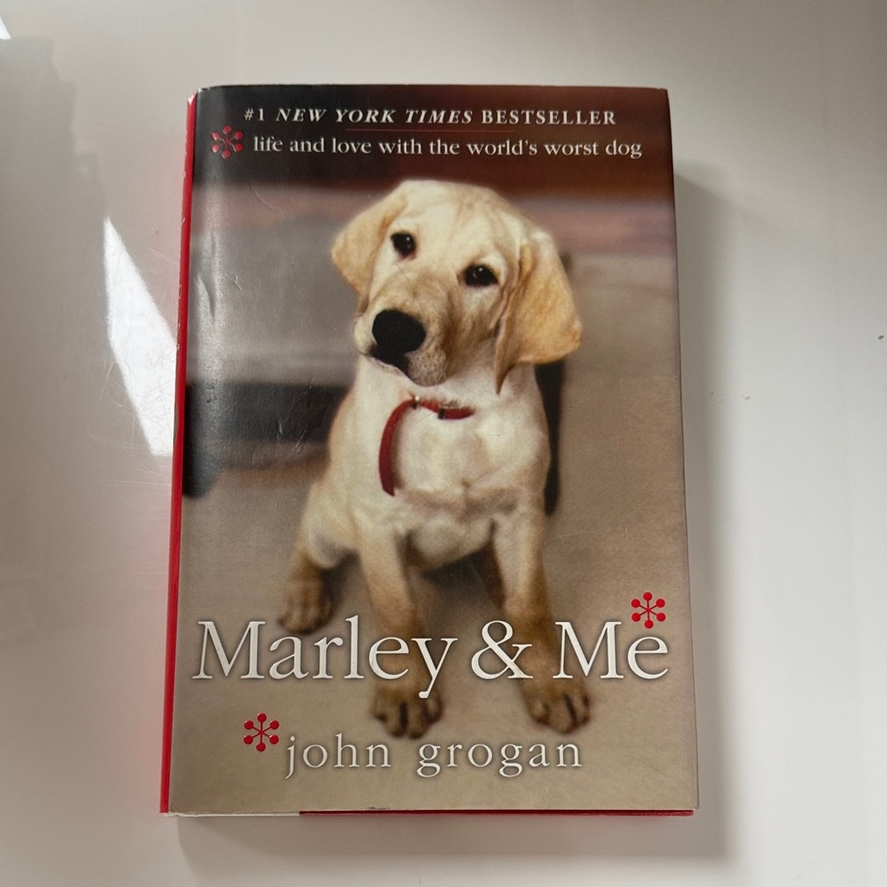 Marley & Me Hardcover Book